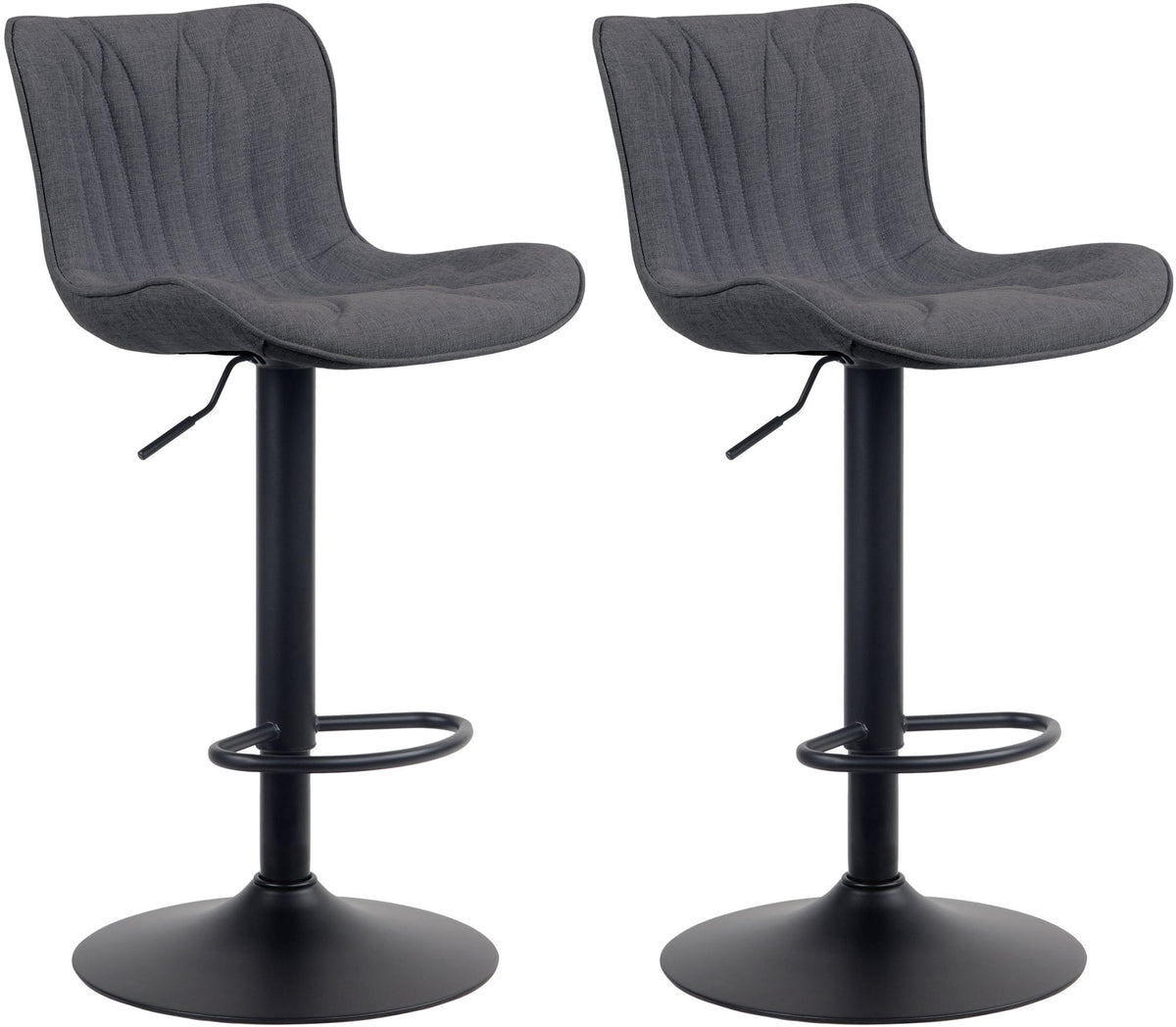 2er Set Barhocker Linus Stoff – Ansicht 9
