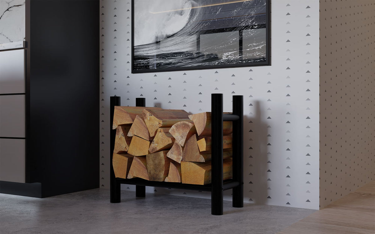 Kaminholzständer Medya rund 30x60x60 cm – Ansicht 3