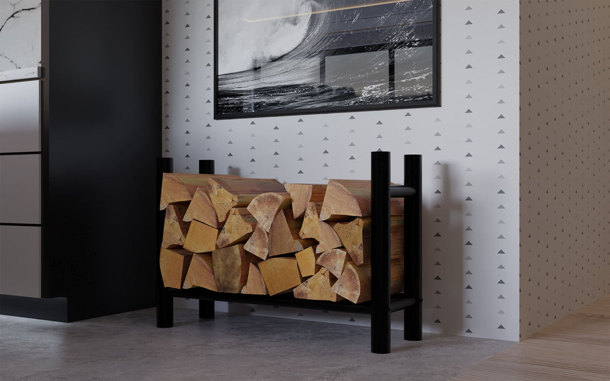 Kaminholzständer Medya rund 30x80x60 cm – Ansicht 3