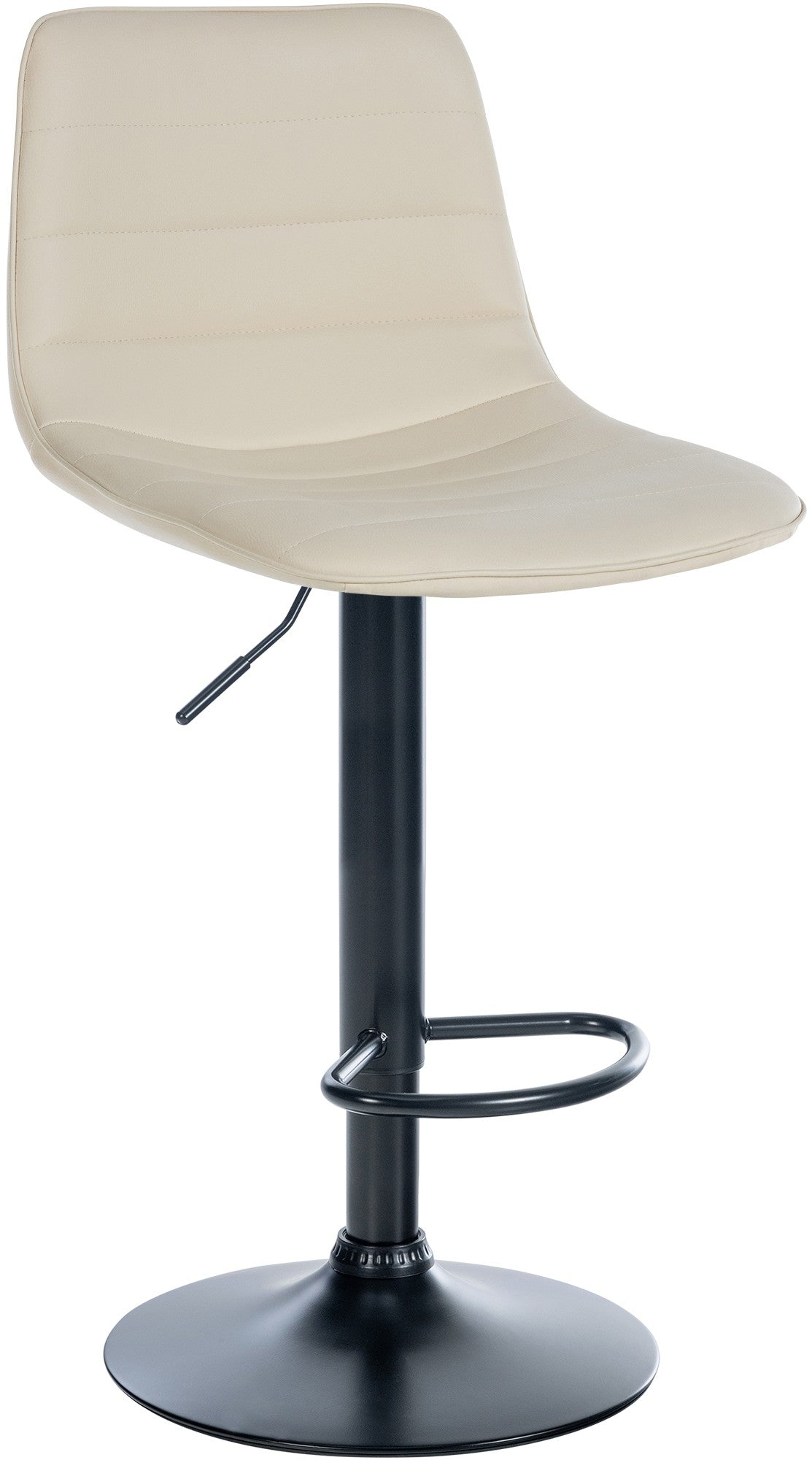 Barhocker Lex Kunstleder Schwarz