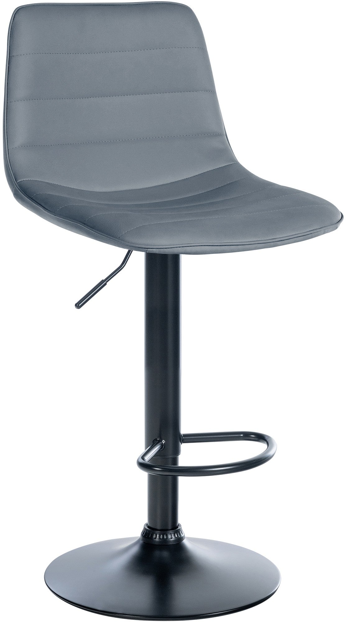 Barhocker Lex Kunstleder Schwarz – Ansicht 6
