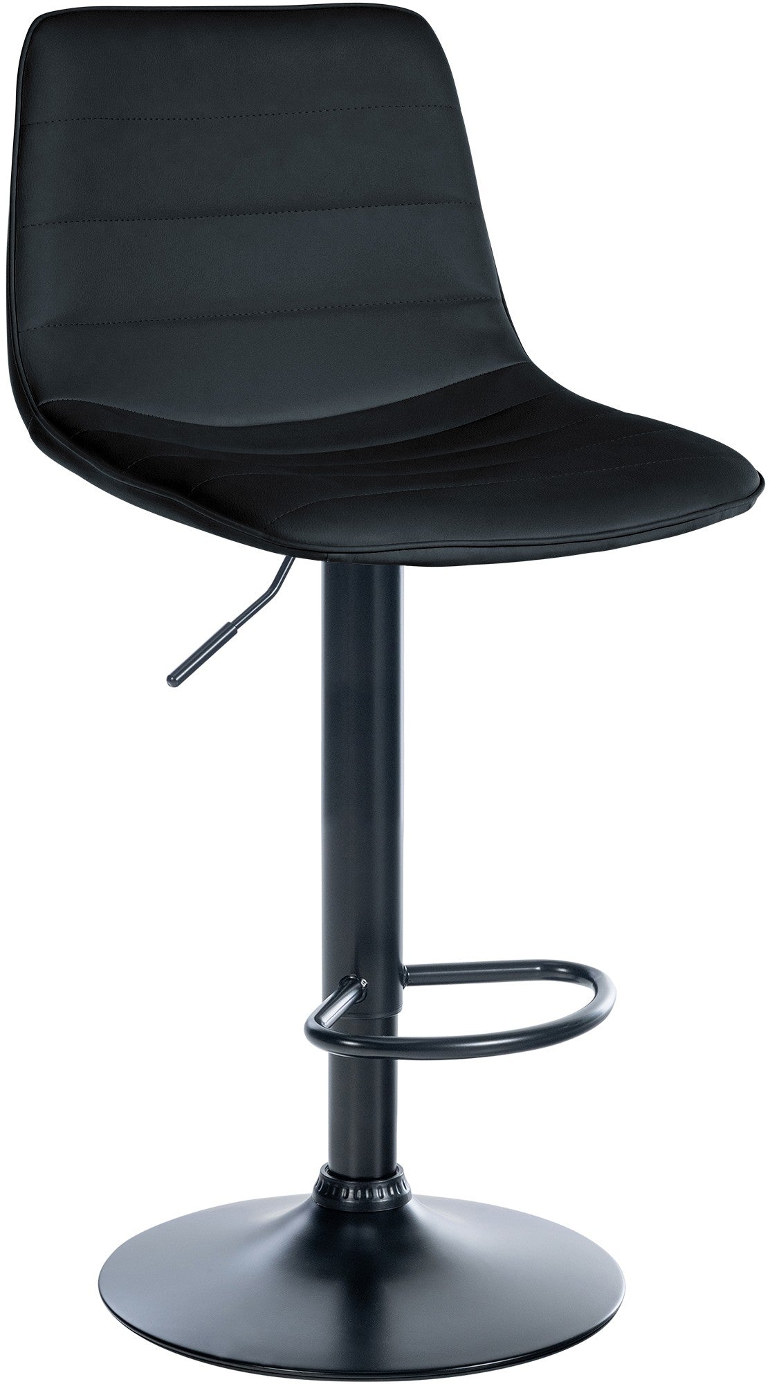 Barhocker Lex Kunstleder Schwarz – Ansicht 11