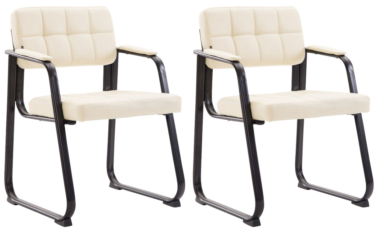 2er Set Besucherstühle Canada B Kunstleder – Ansicht 11