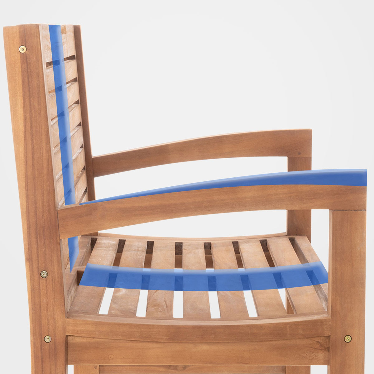 Teakbank Halden 240 cm – Ansicht 6