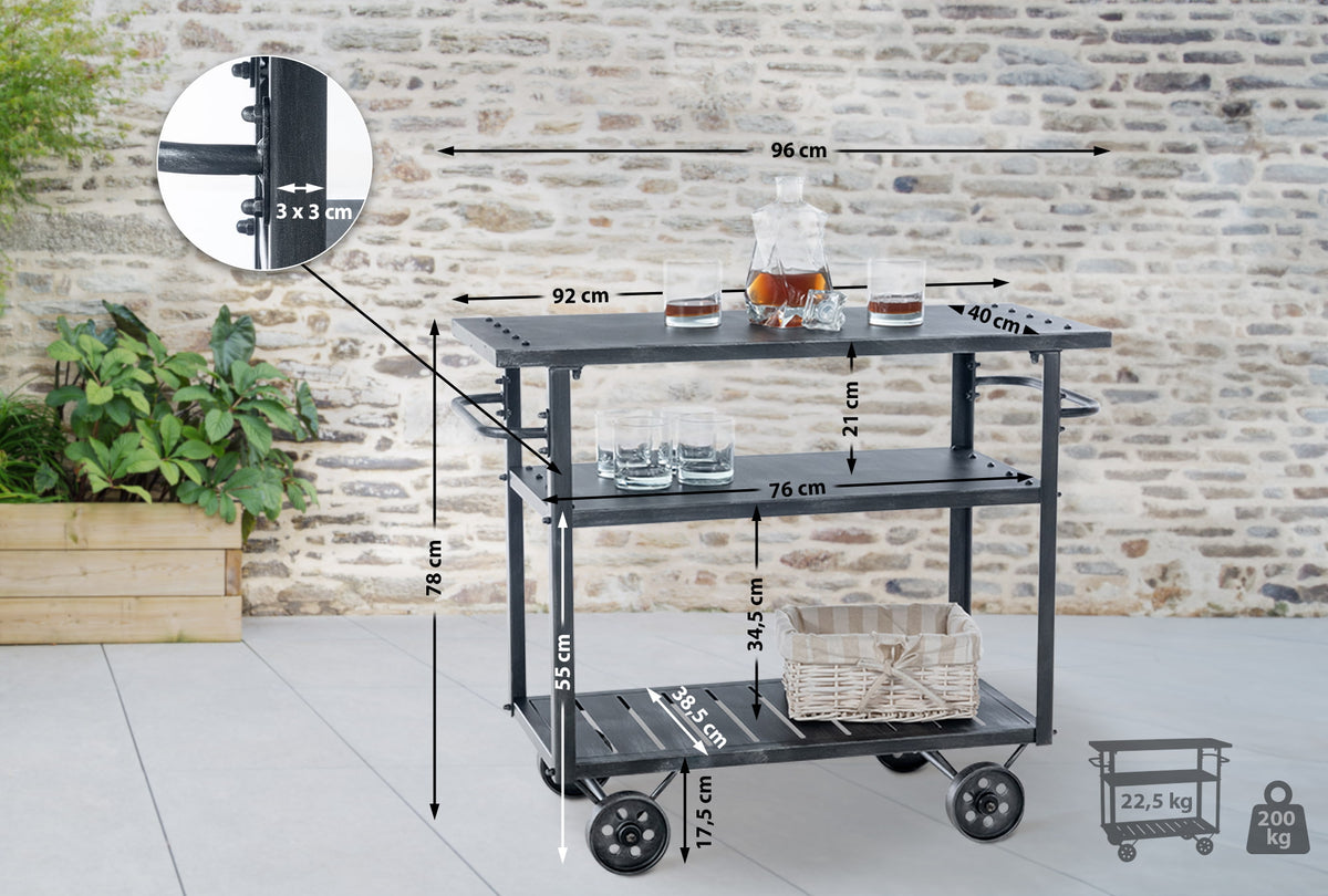 Servierwagen Spring – Ansicht 10