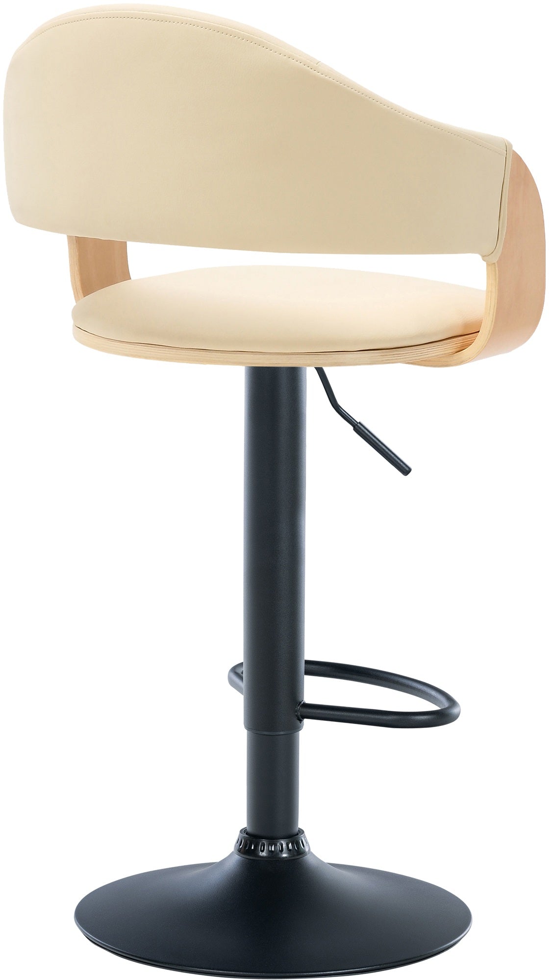 Barhocker Nilse Kunstleder schwarz – Ansicht 13