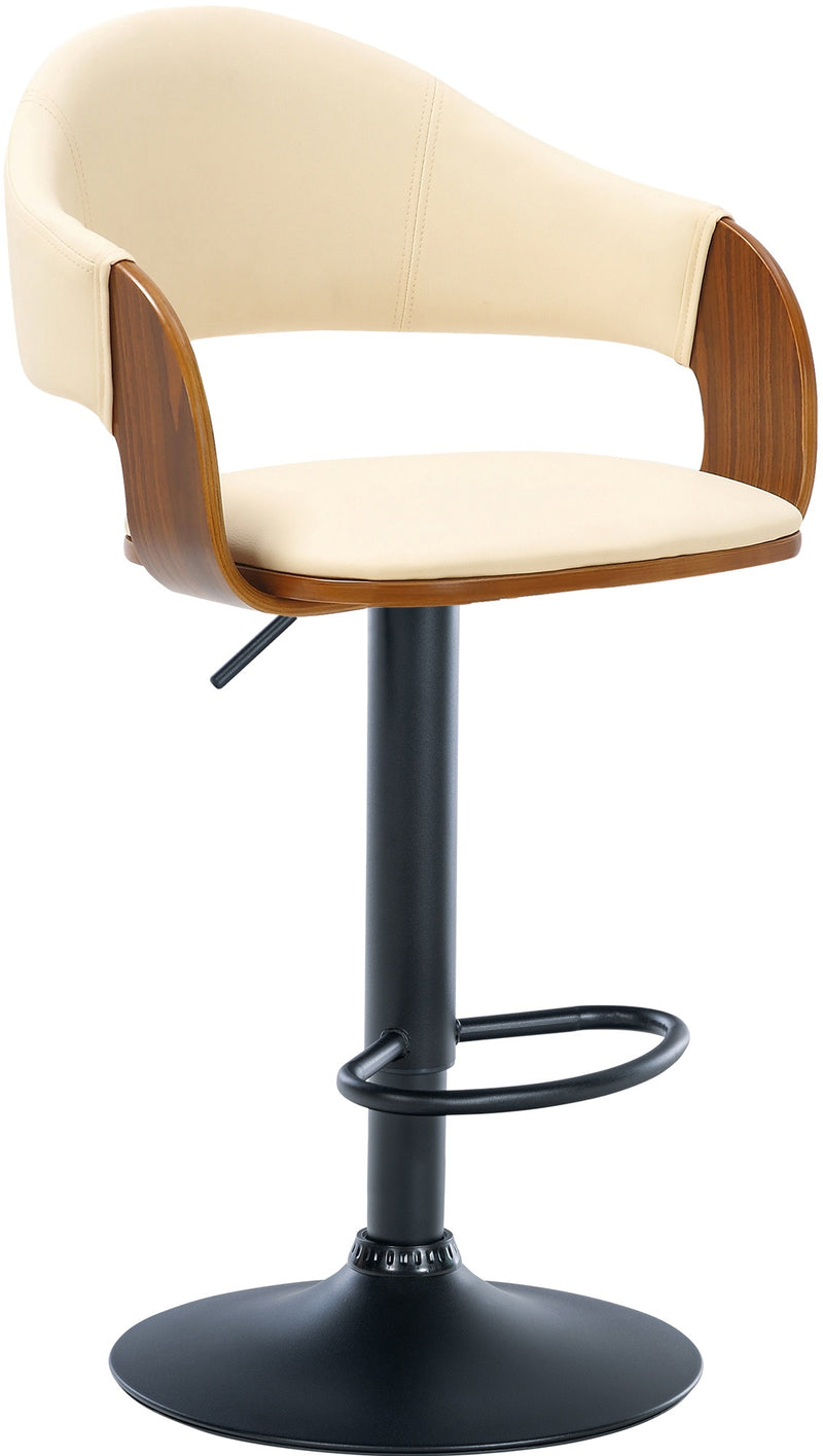 Barhocker Nilse Kunstleder schwarz