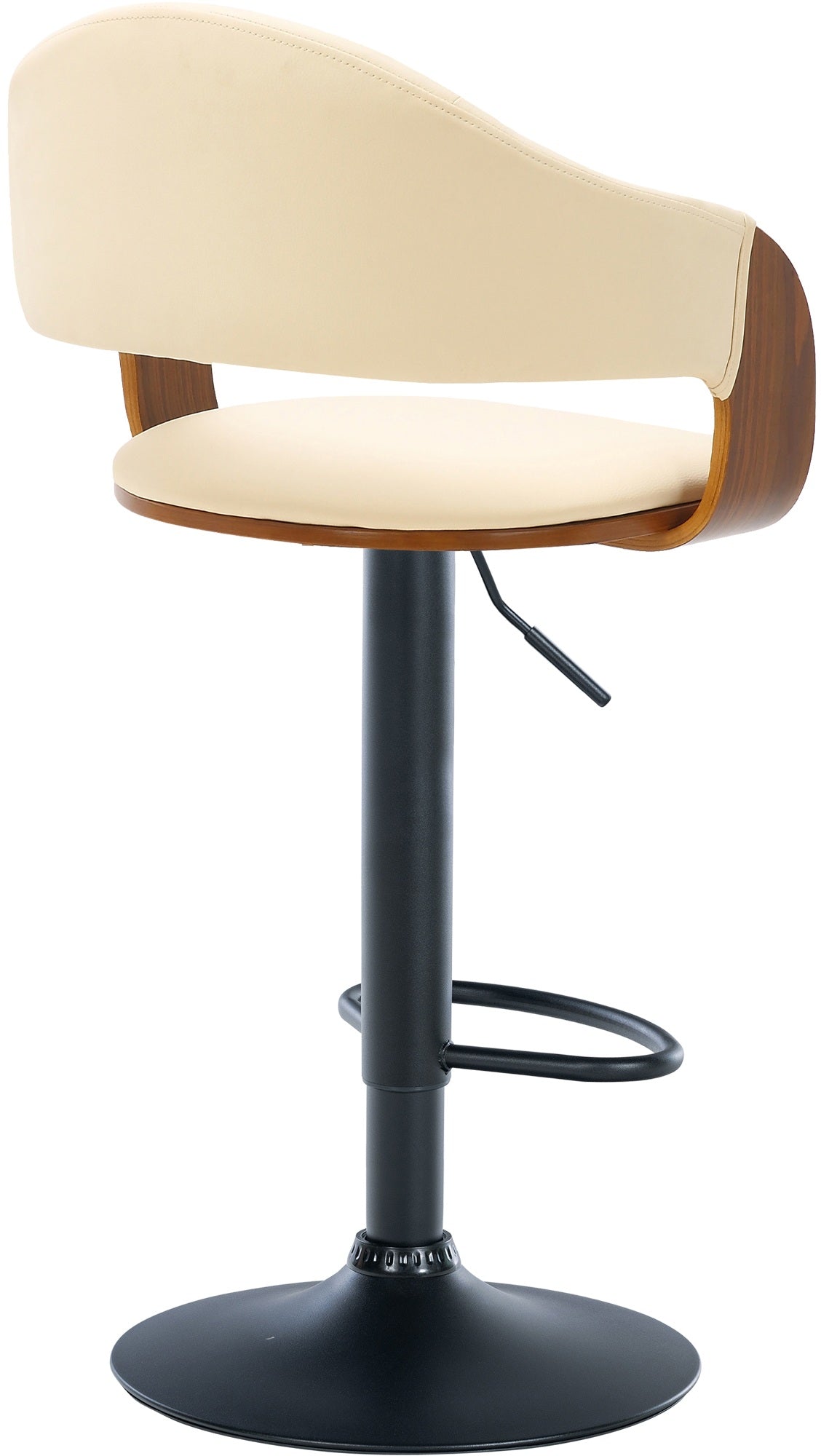 Barhocker Nilse Kunstleder schwarz – Ansicht 3