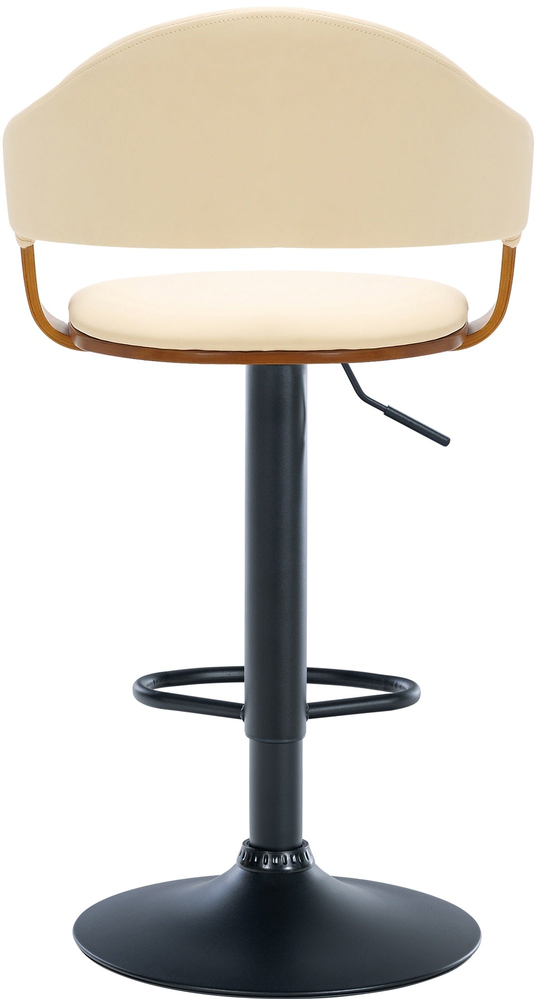 Barhocker Nilse Kunstleder schwarz – Ansicht 4