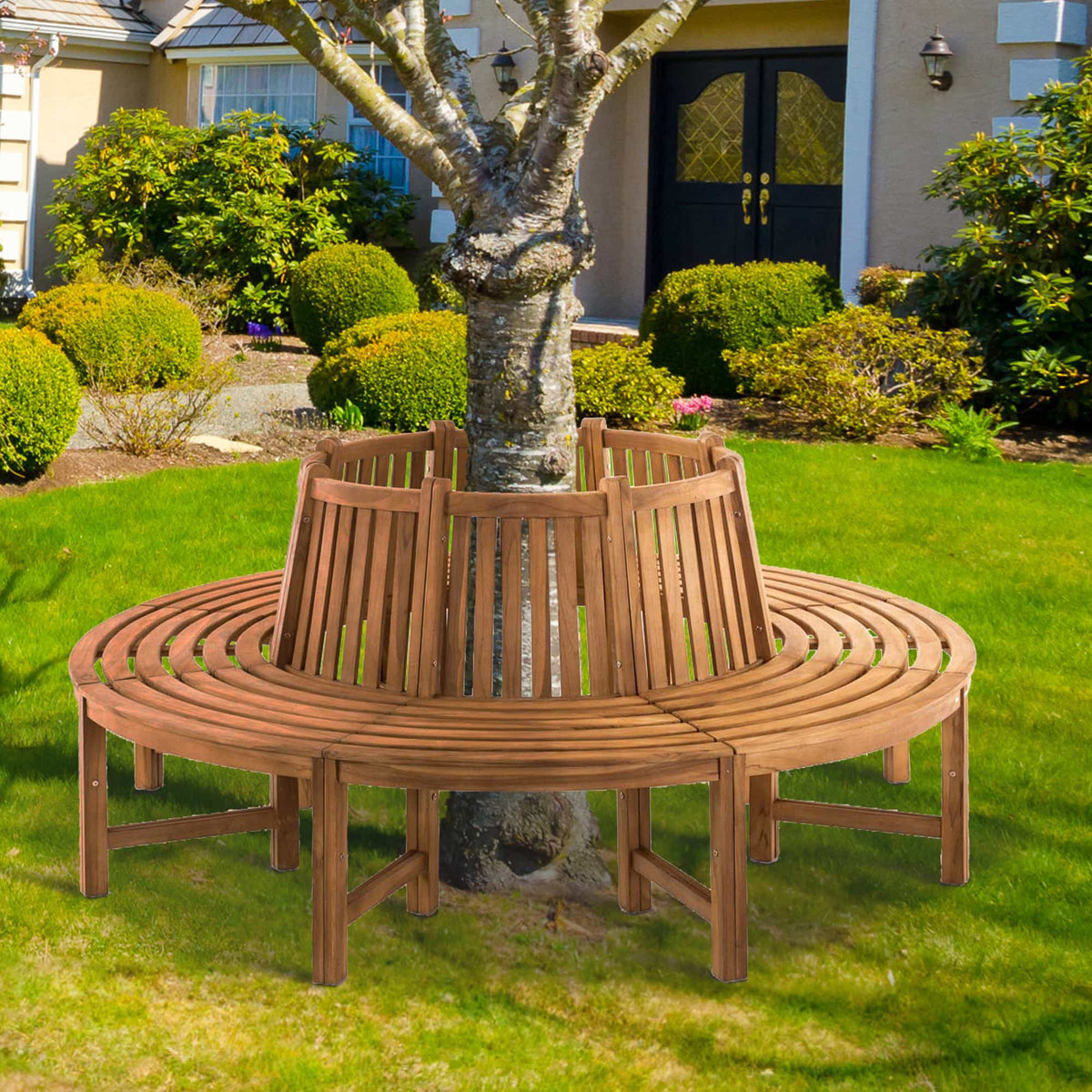 Baumbank Novum rund 200 cm – Ansicht 4