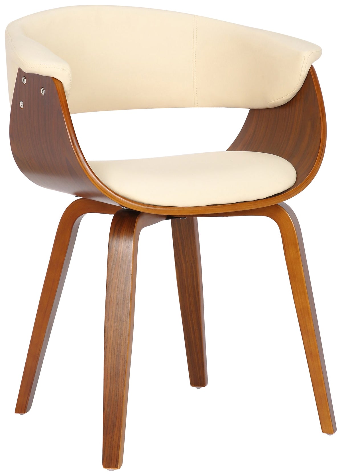 2er Set Stühle Bruce Kunstleder walnuss – Ansicht 11