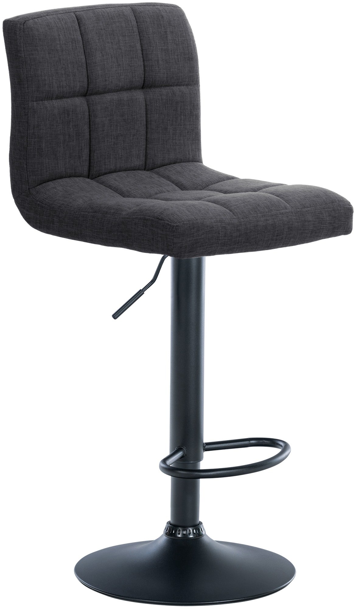 Barhocker Calma Stoff schwarz – Ansicht 16