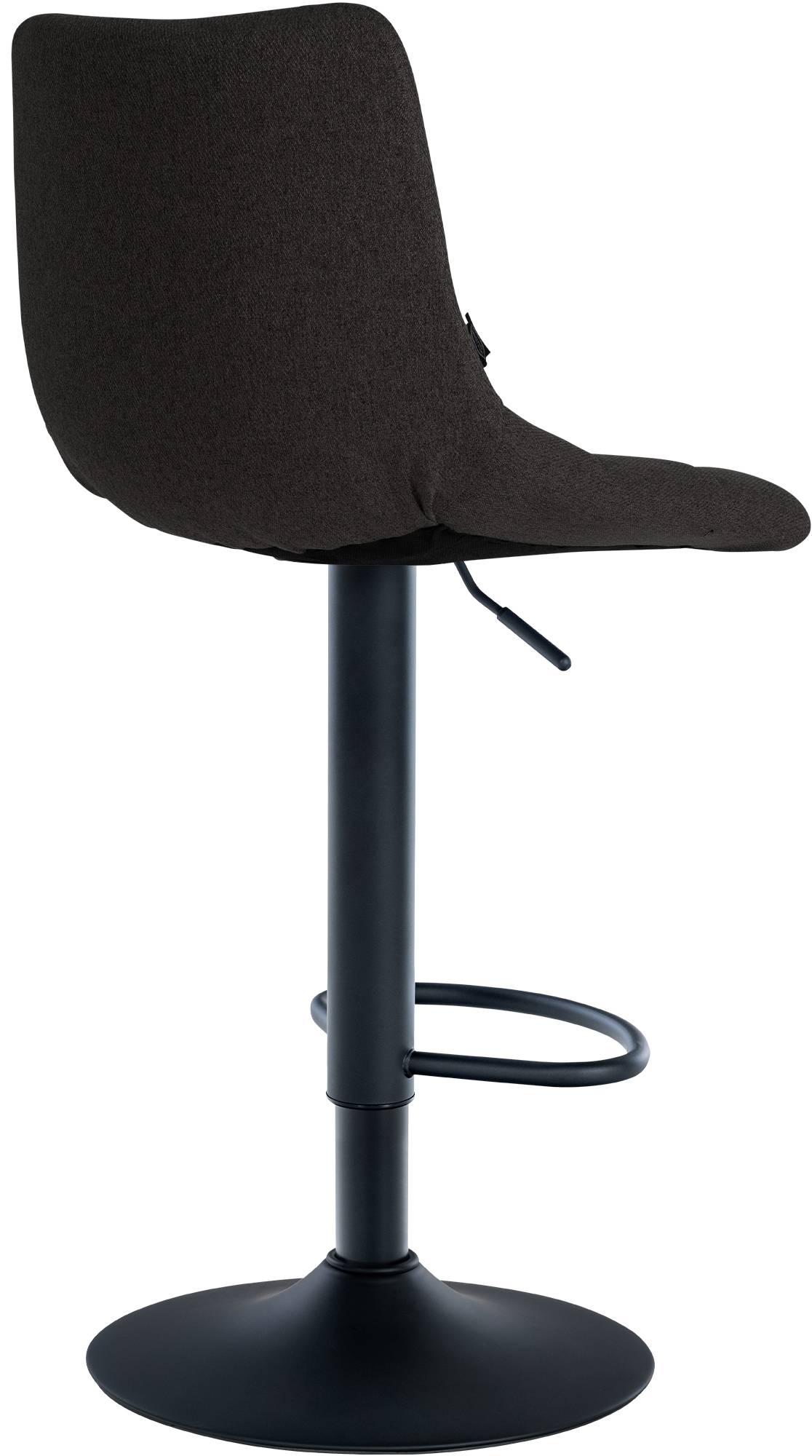 Barhocker Jerry Stoff schwarz – Ansicht 5