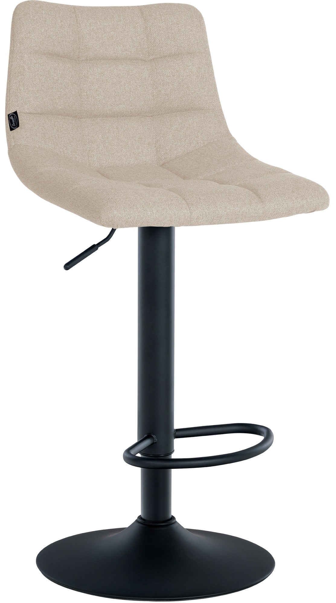 Barhocker Jerry Stoff schwarz – Ansicht 15