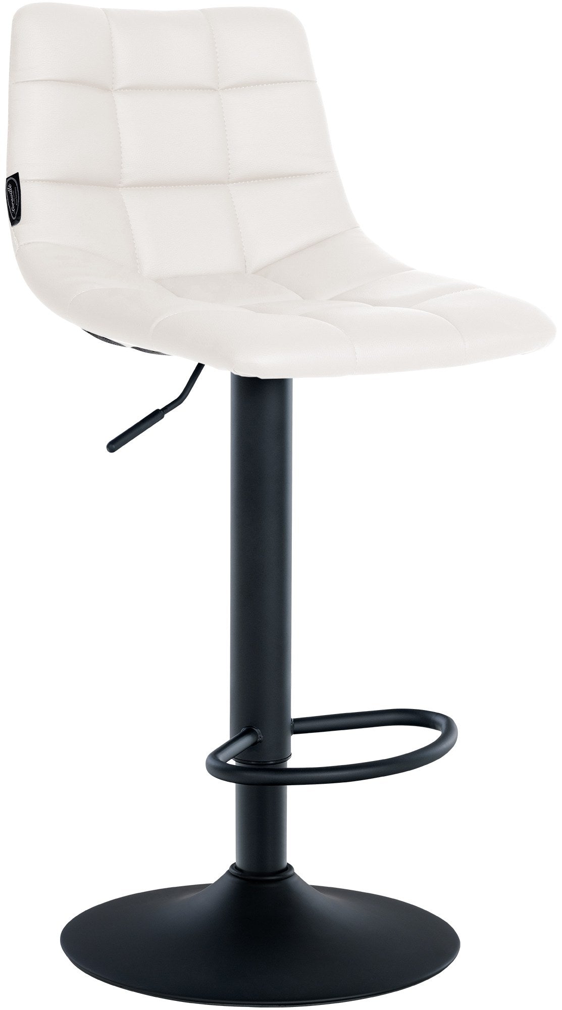 Barhocker Jerry Kunstleder schwarz – Ansicht 8