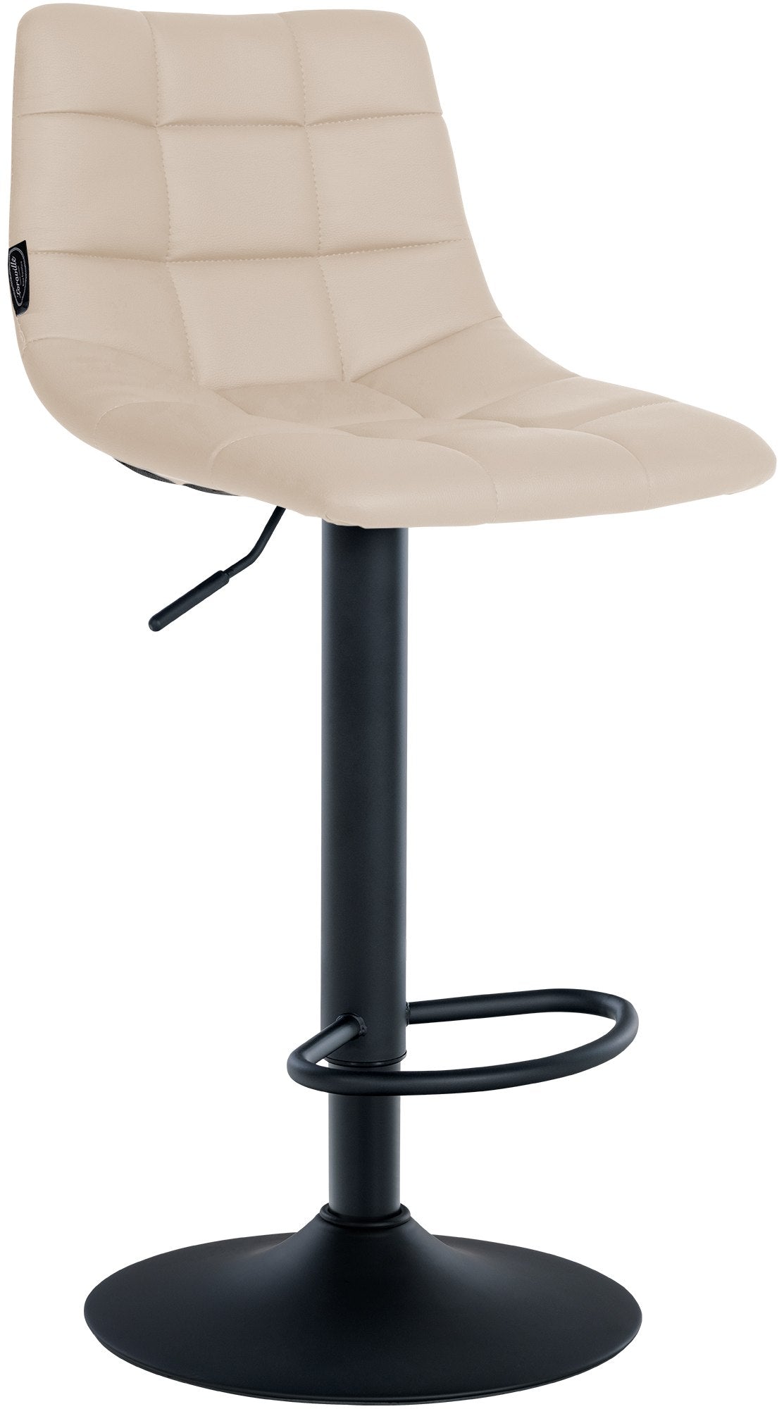 Barhocker Jerry Kunstleder schwarz – Ansicht 15