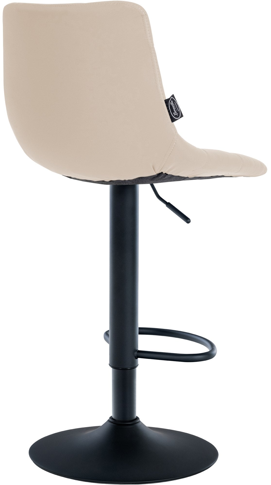 Barhocker Jerry Kunstleder schwarz – Ansicht 19
