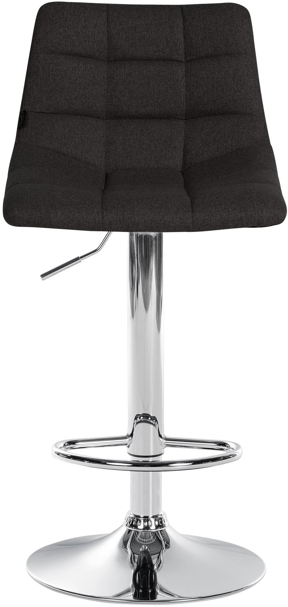 Barhocker Jerry Stoff chrom – Ansicht 3