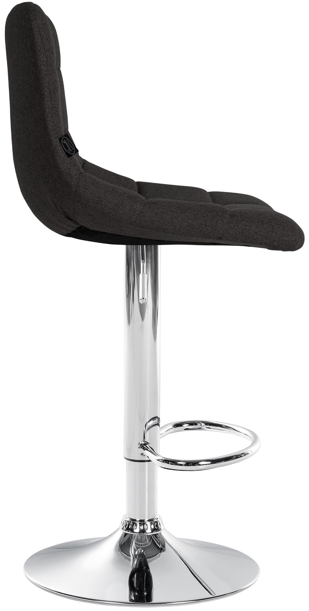 Barhocker Jerry Stoff chrom – Ansicht 4