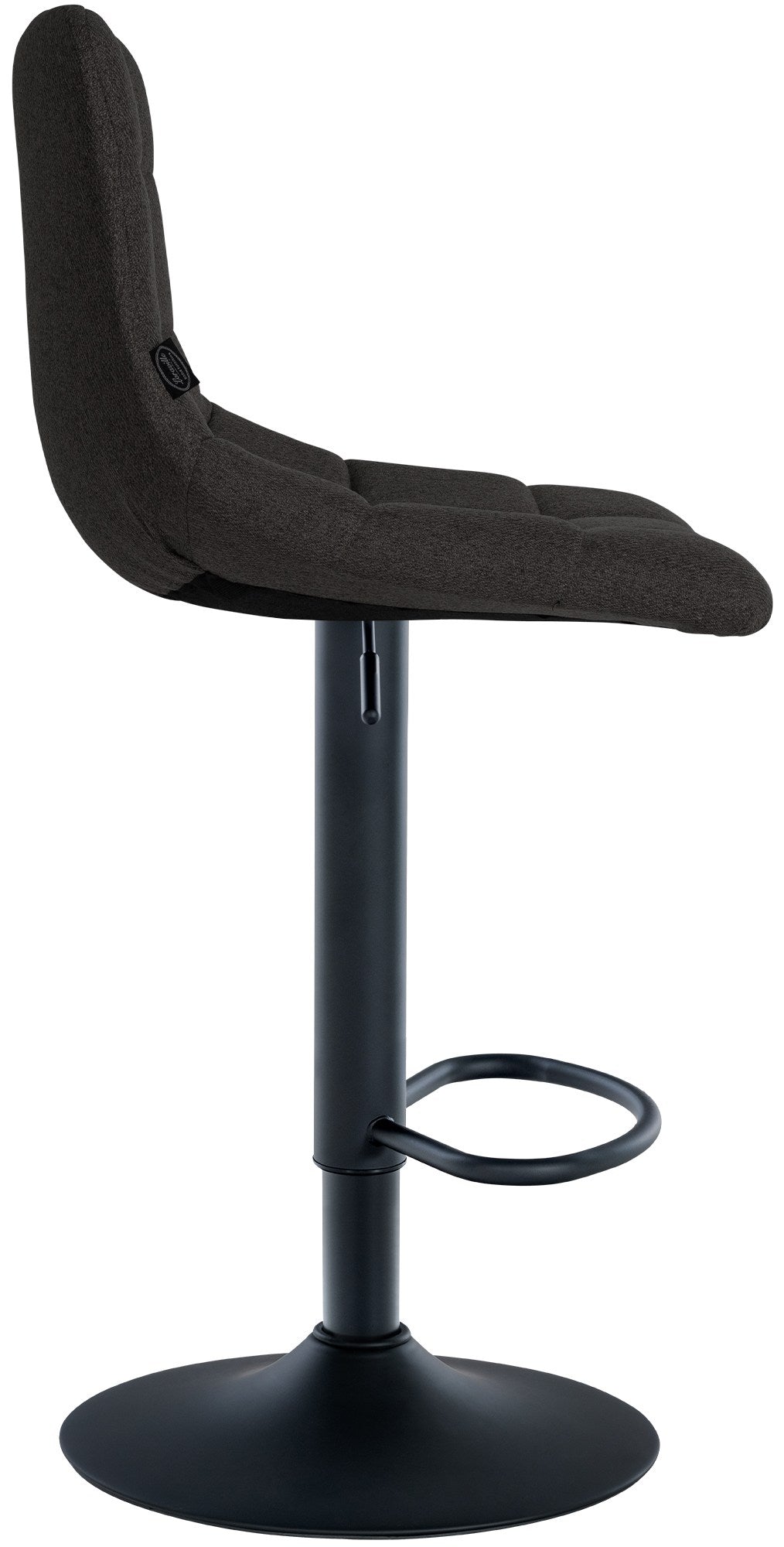 Barhocker Jerry Stoff schwarz – Ansicht 4