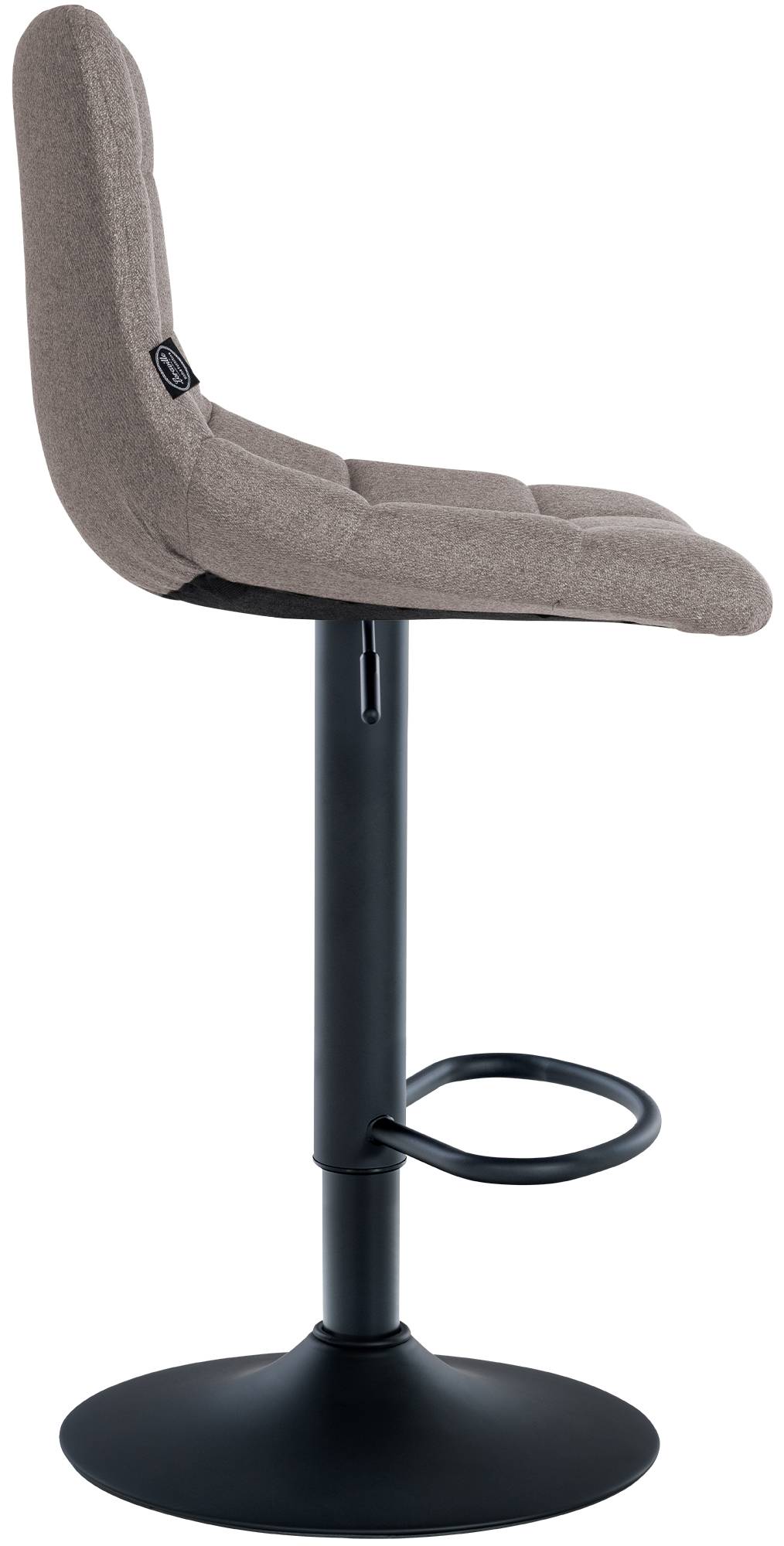 Barhocker Jerry Stoff schwarz – Ansicht 11