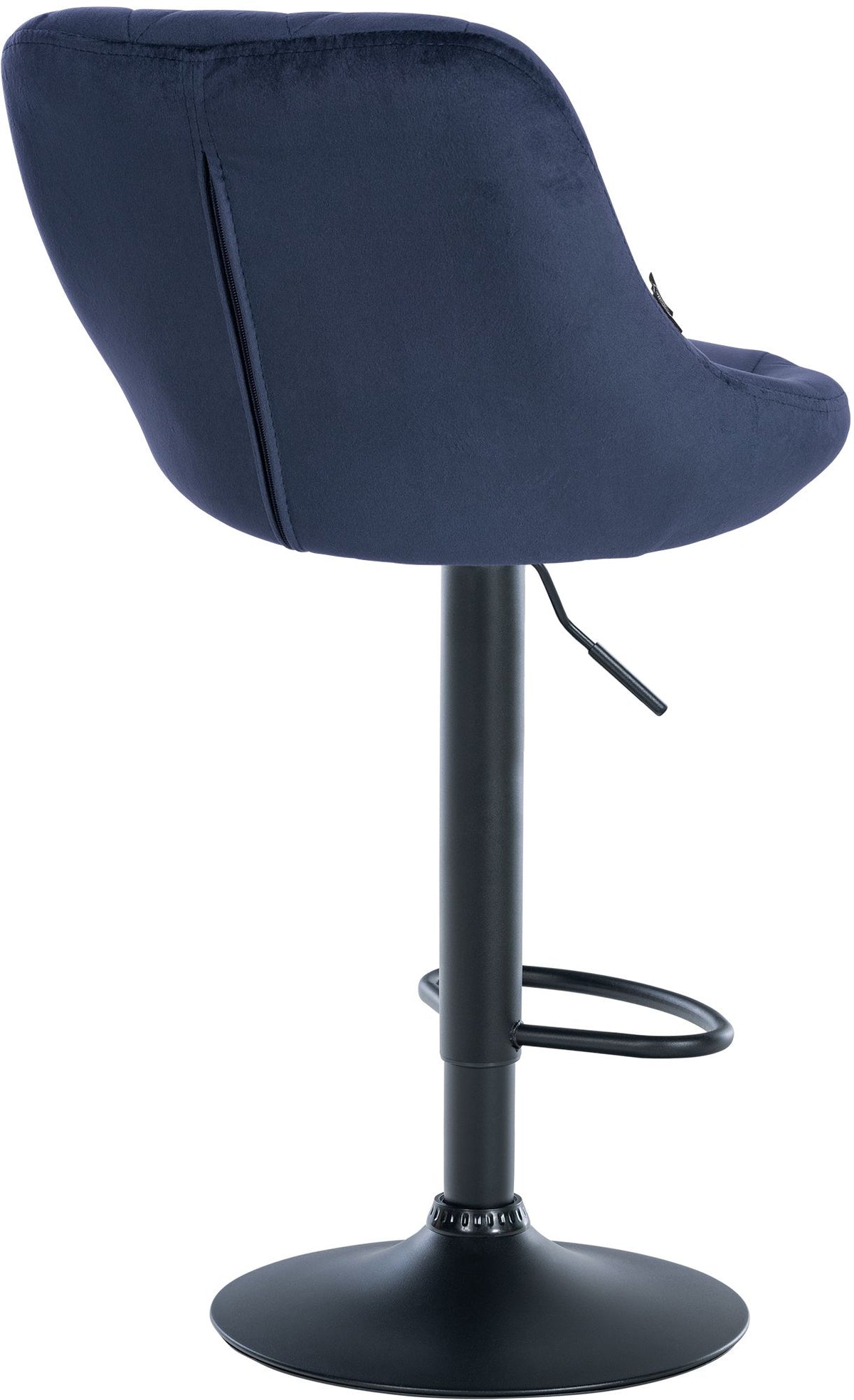 Barhocker Lazio Samt schwarz – Ansicht 13
