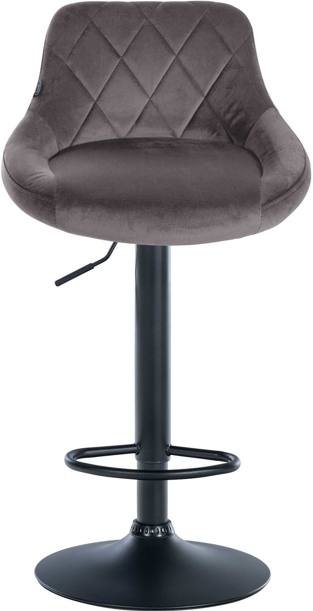 Barhocker Lazio Samt schwarz – Ansicht 19