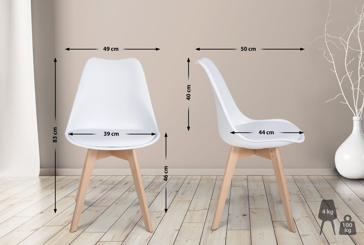 6er Set Esszimmerstuhl Ramsey – Ansicht 2