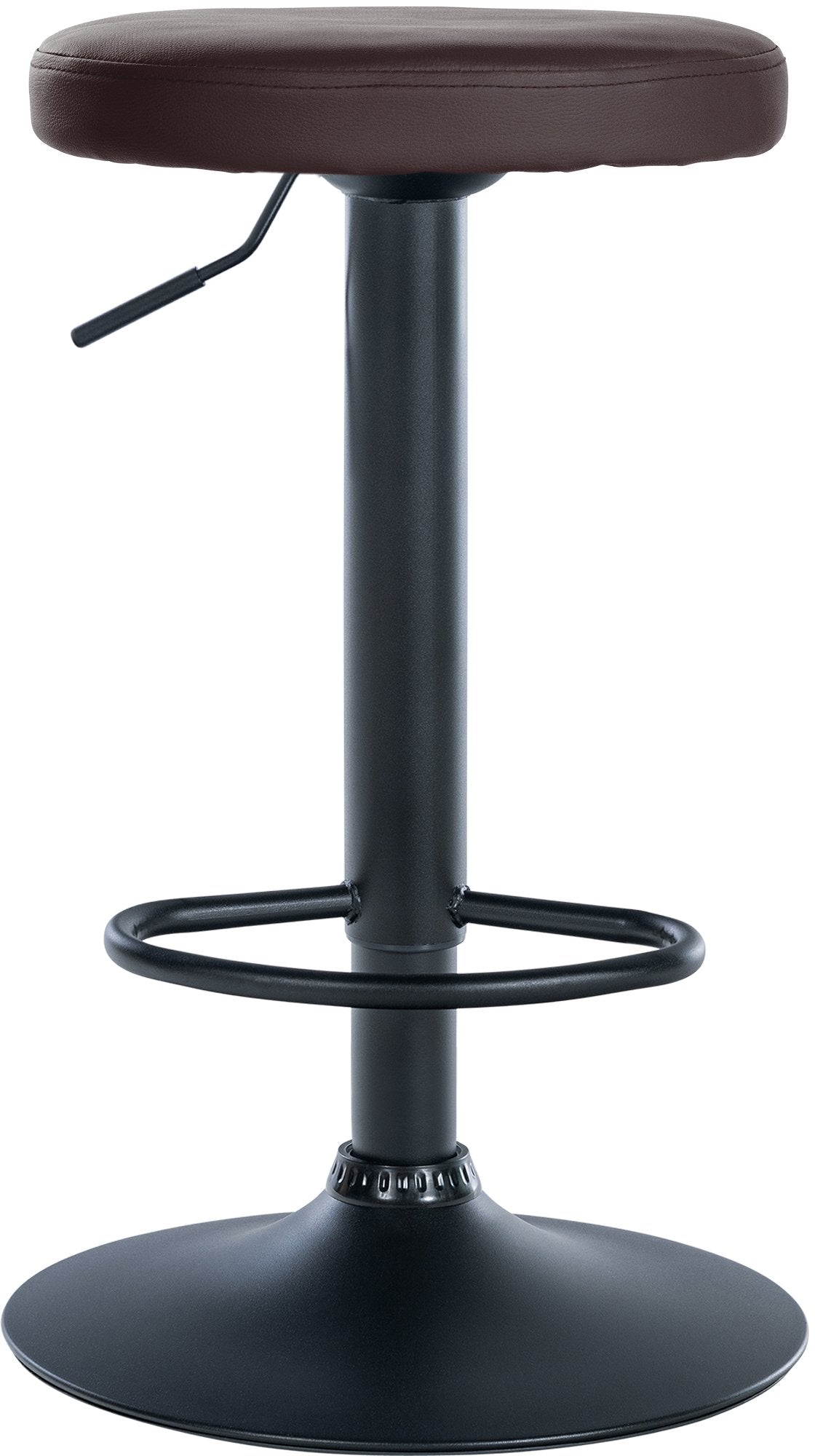 Barhocker Ponte Kunstleder schwarz – Ansicht 3