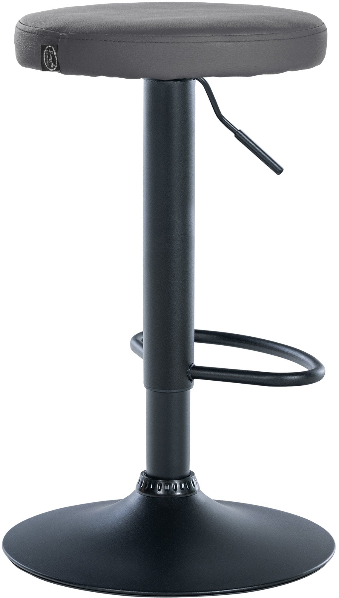 Barhocker Ponte Kunstleder schwarz – Ansicht 19