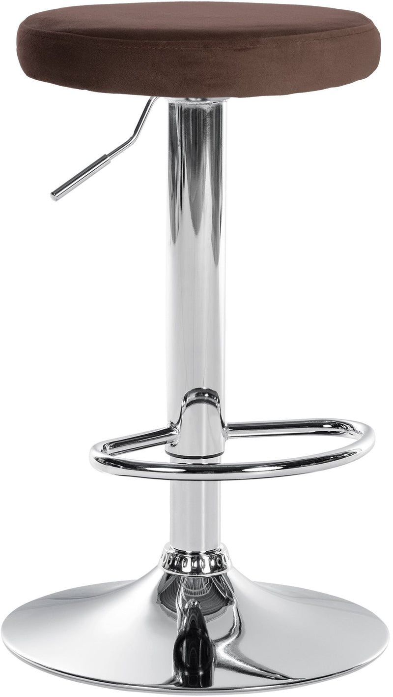 Barhocker Ponte Samt chrom
