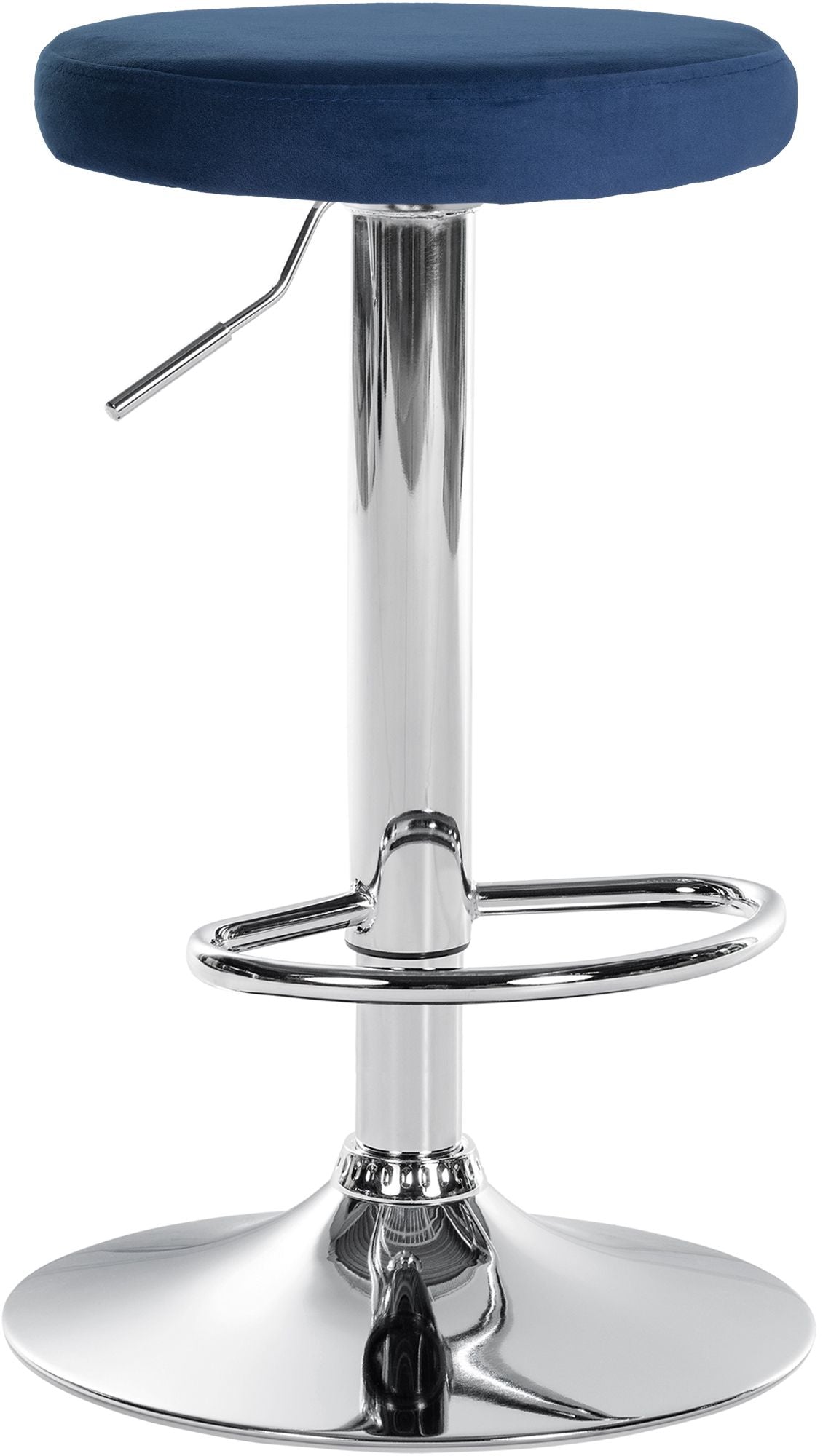 Barhocker Ponte Samt chrom