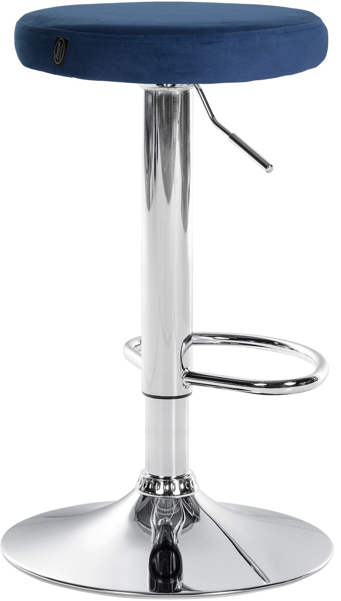 Barhocker Ponte Samt chrom – Ansicht 12