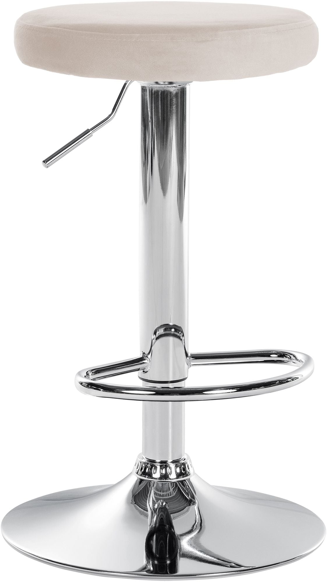 Barhocker Ponte Samt chrom – Ansicht 15