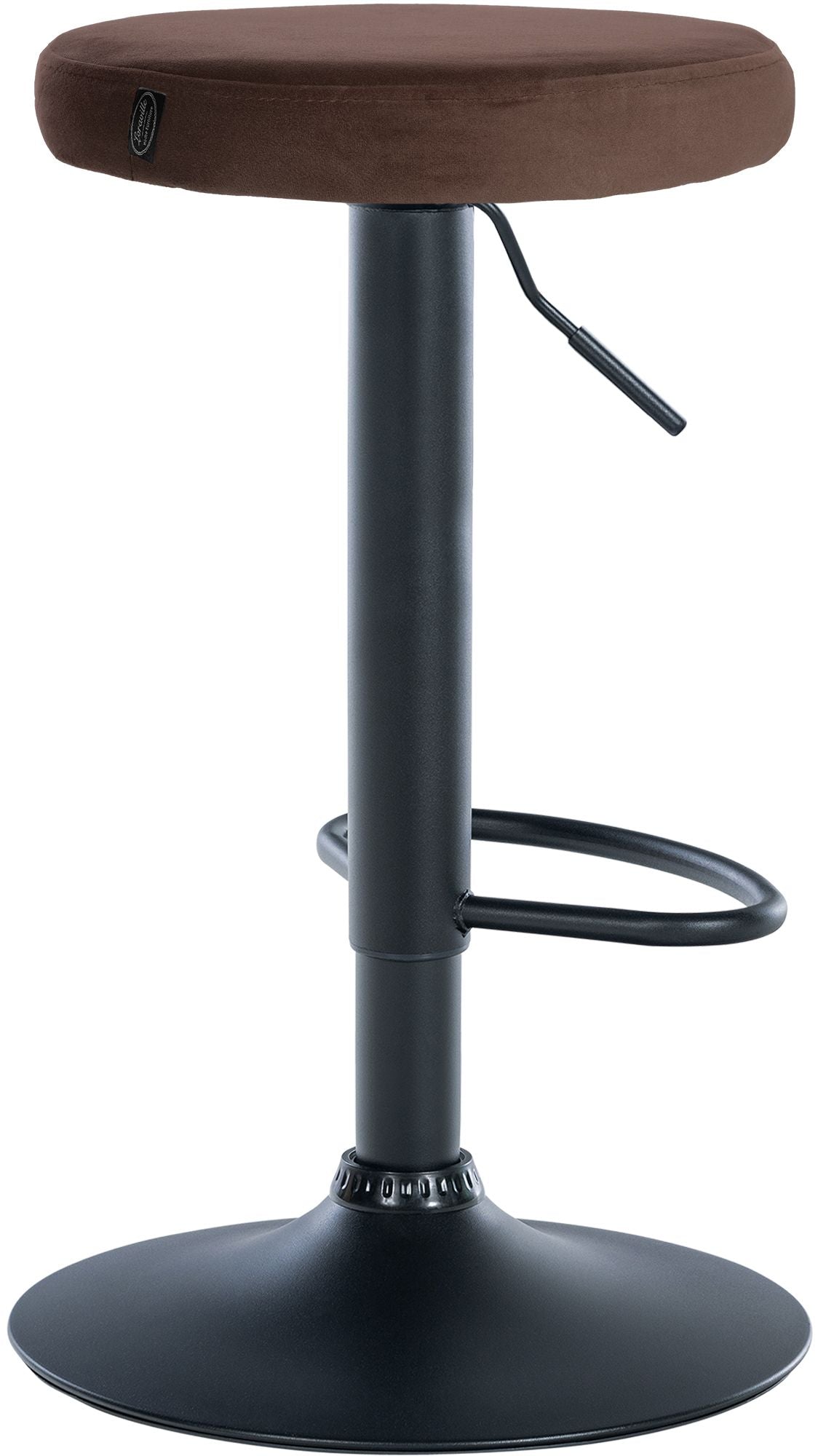 Barhocker Ponte Samt schwarz – Ansicht 5