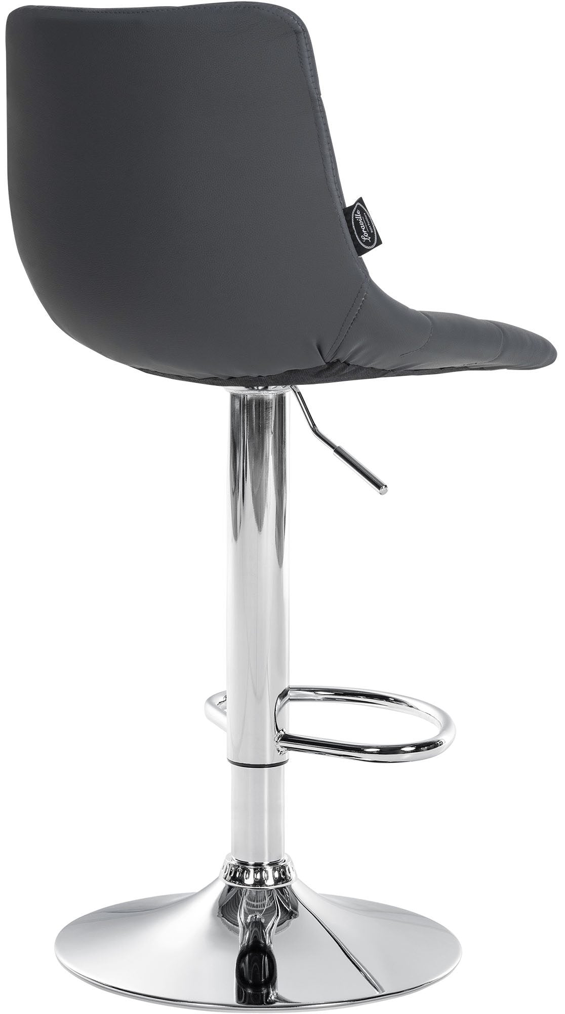 2er Set Barhocker Jerry Kunstleder chrom – Ansicht 14