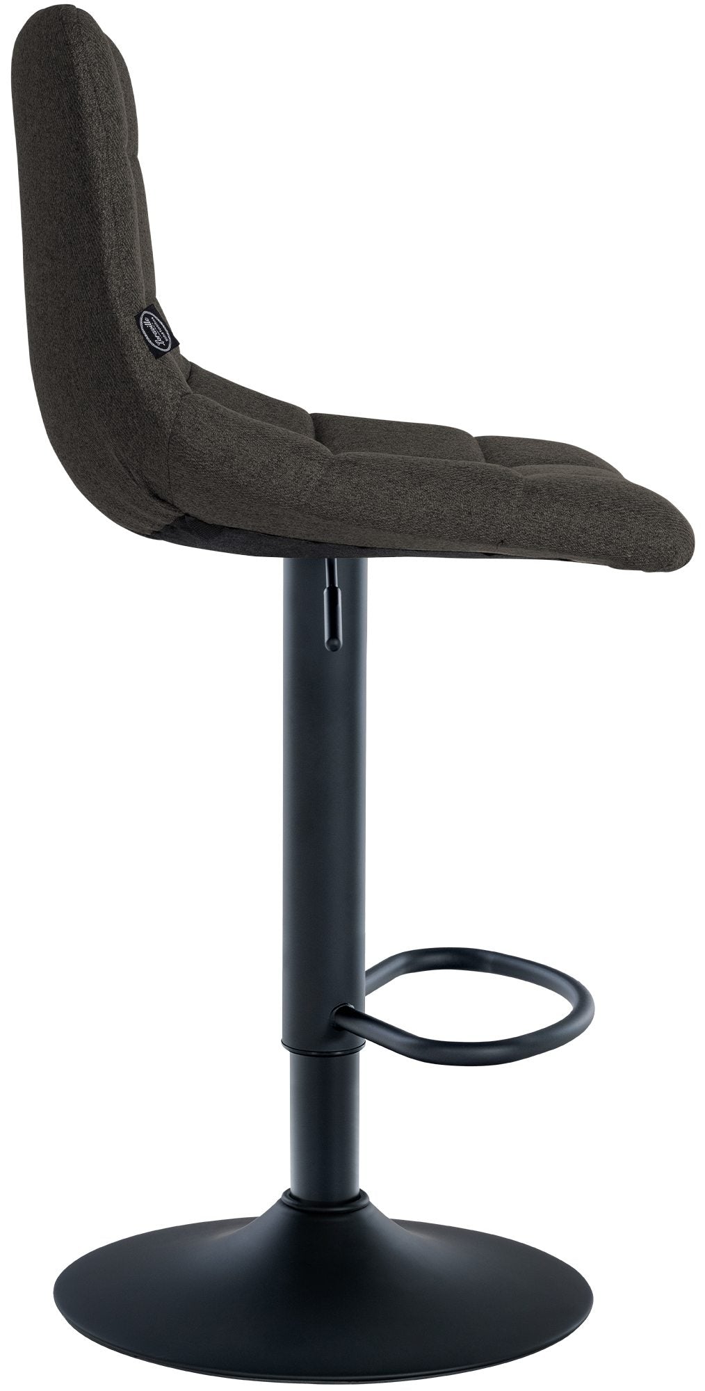 2er Set Barhocker Jerry Stoff schwarz – Ansicht 13