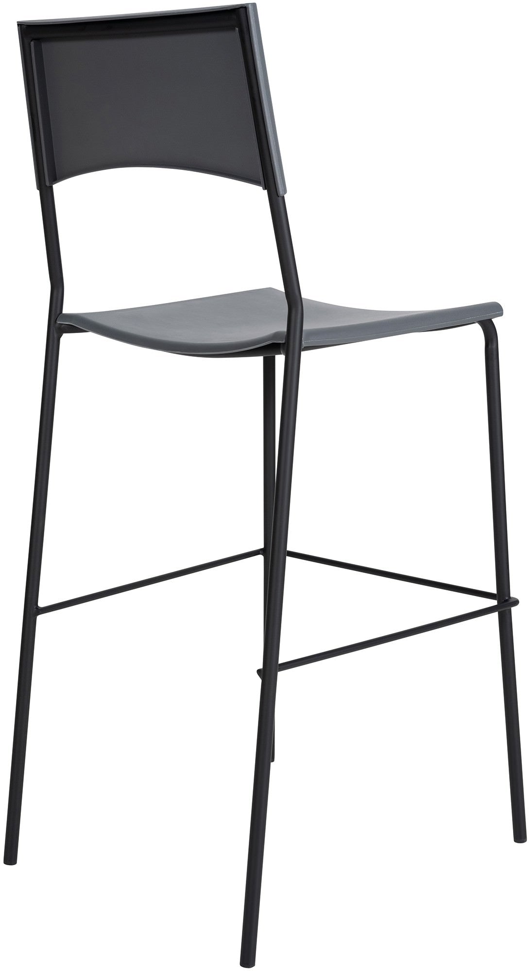 Barhocker Genua Schwarz – Ansicht 3