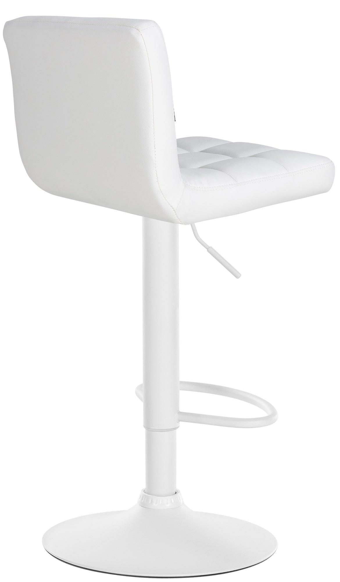 2er Set Barhocker Feni Kunstleder weiß – Ansicht 5