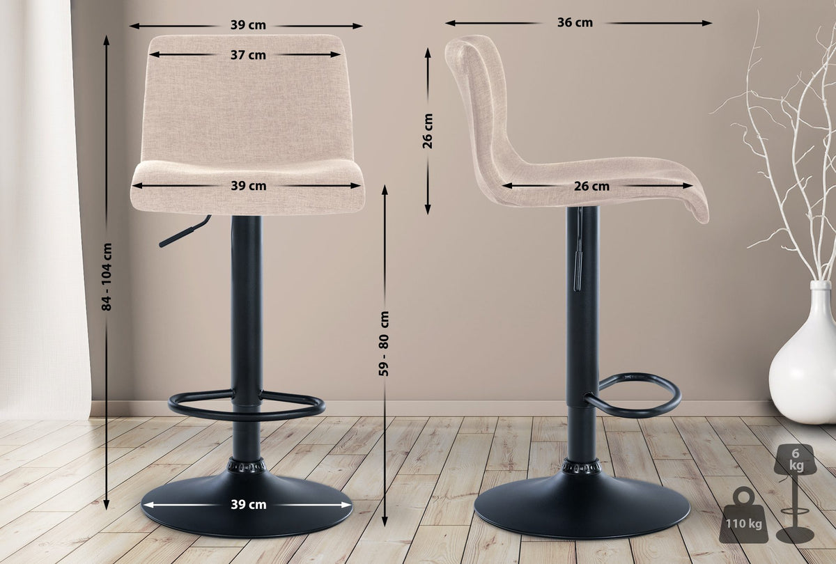 Barhocker Branford Stoff – Ansicht 16