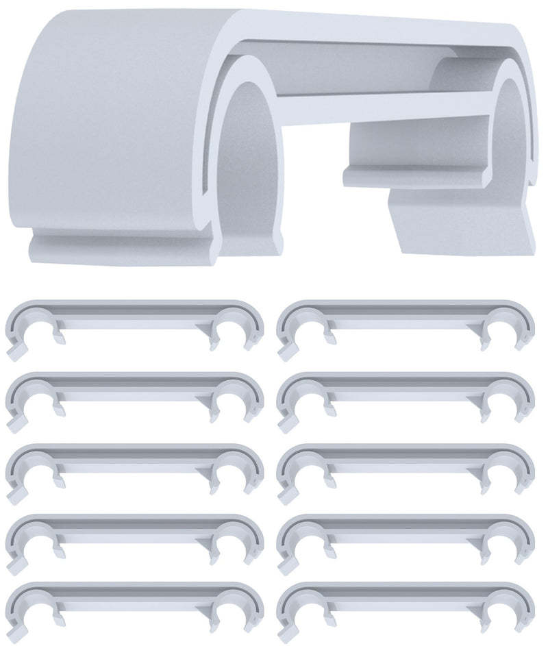 10er Set Verbinder für Kunststoffstühle