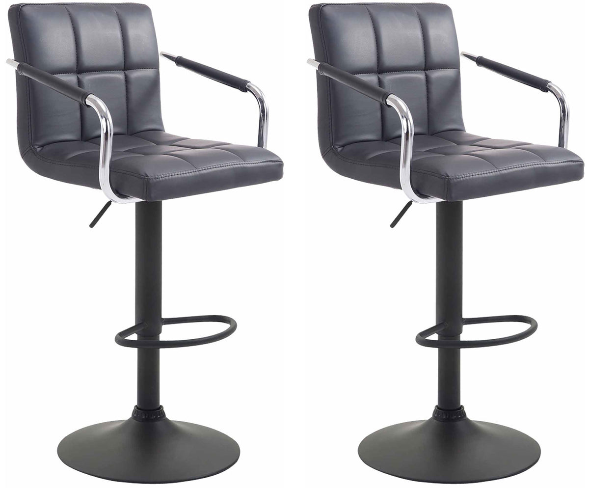 2er Set Barhocker Lucy V2 schwarz – Ansicht 5