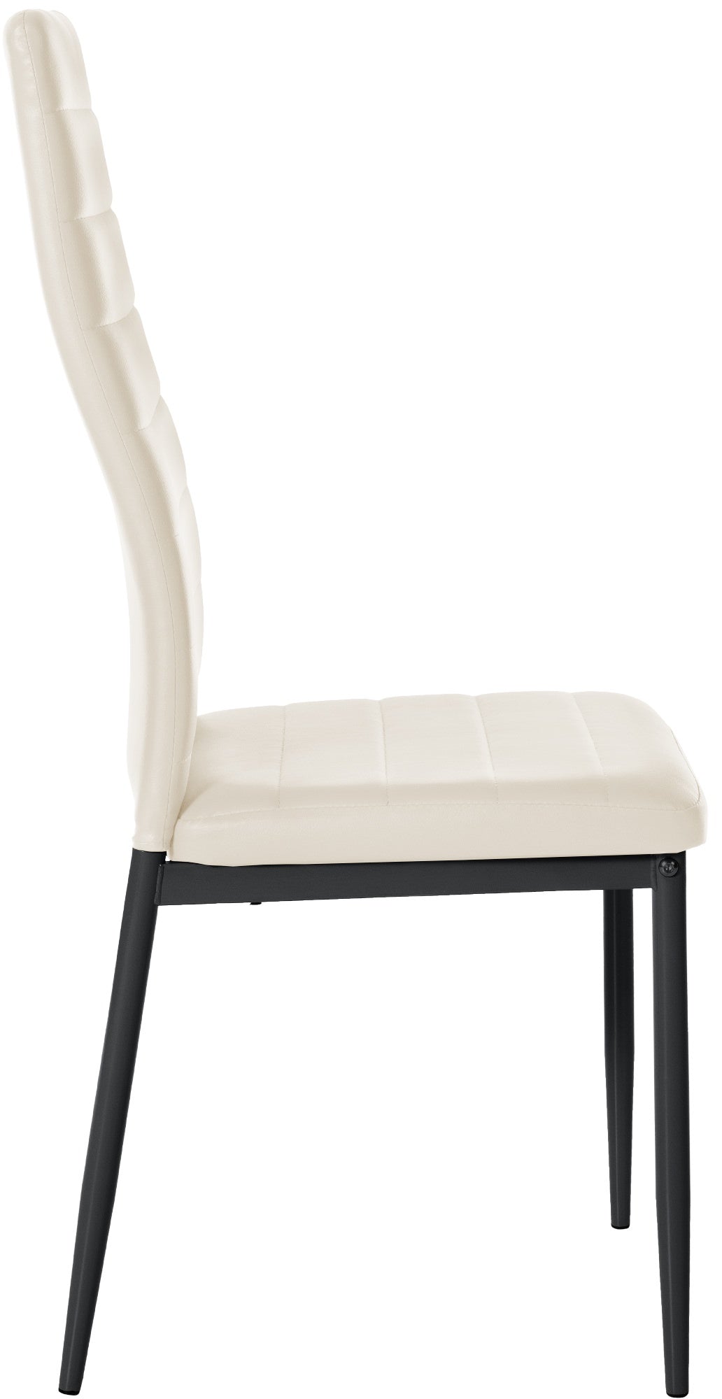 4er Set Esszimmerstühle Mayfair Kunstleder – Ansicht 4