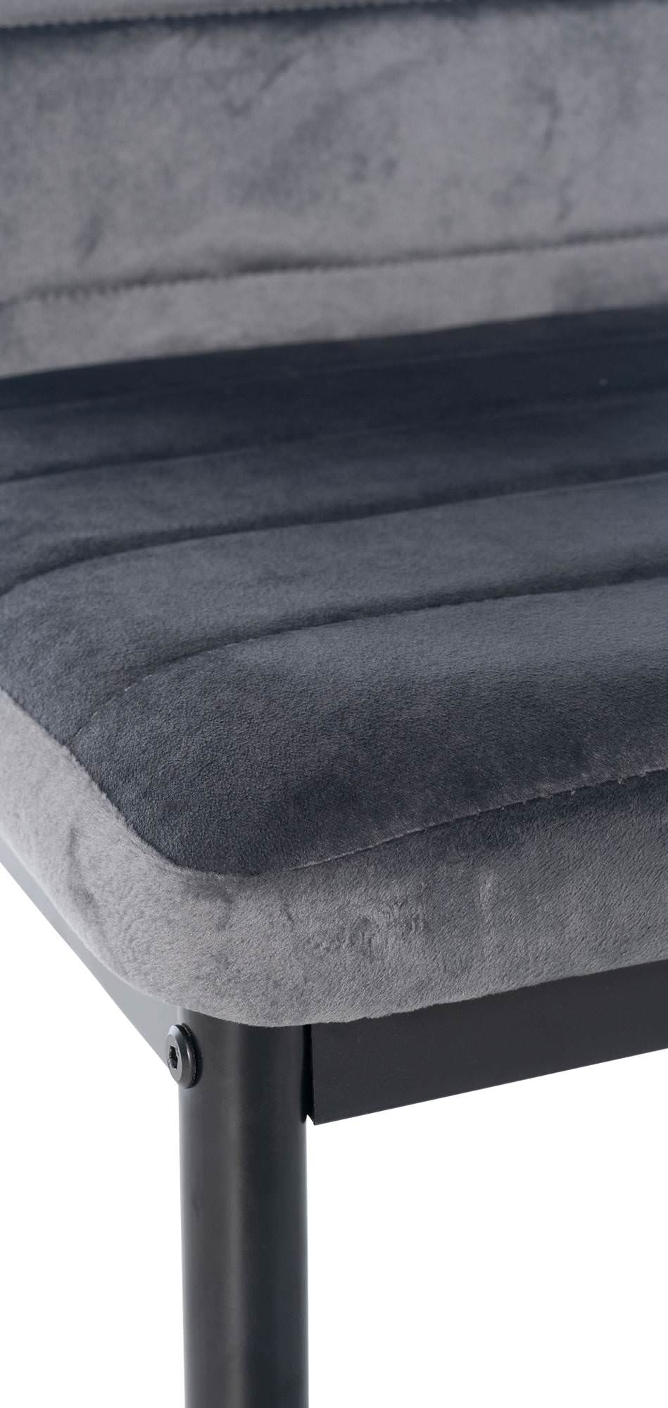 6er Set Esszimmerstühle Mayfair Samt – Ansicht 15