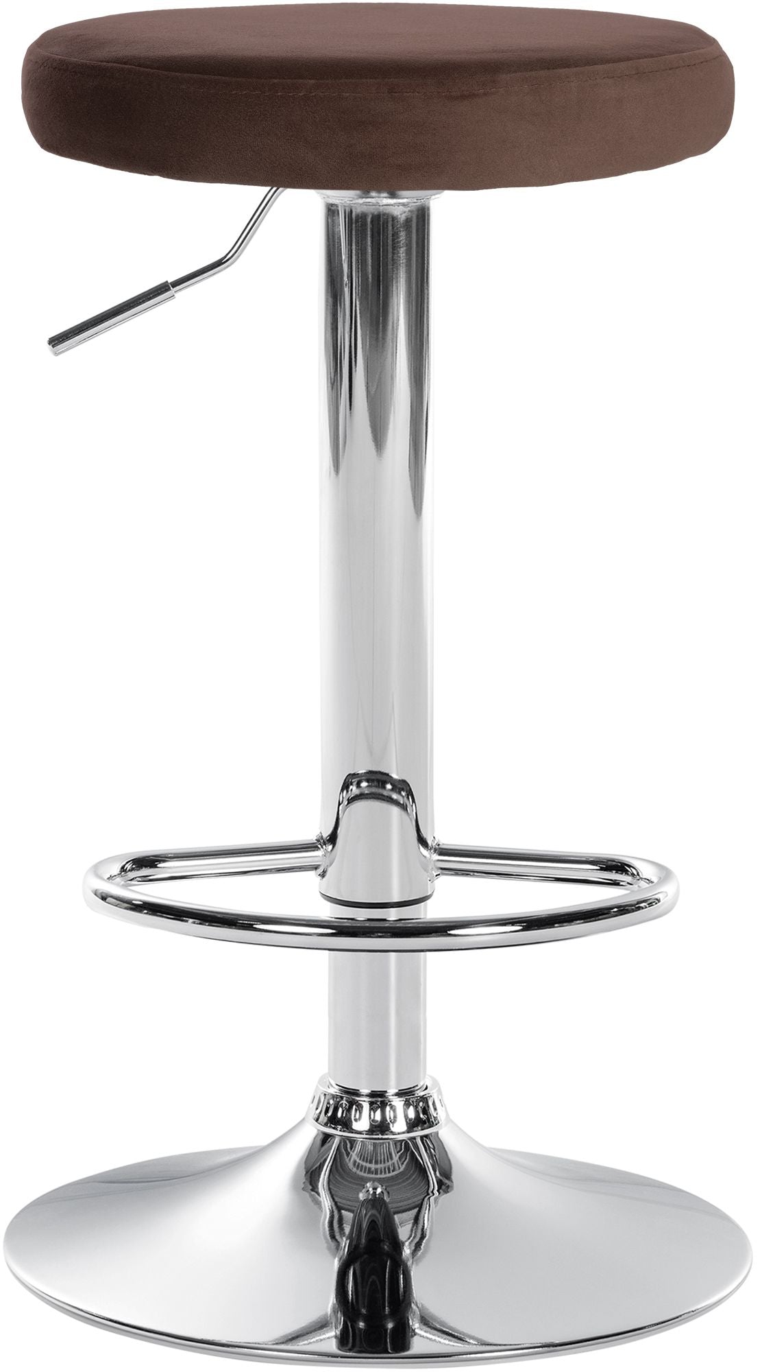 2er Set Barhocker Ponte Samt chrom – Ansicht 11