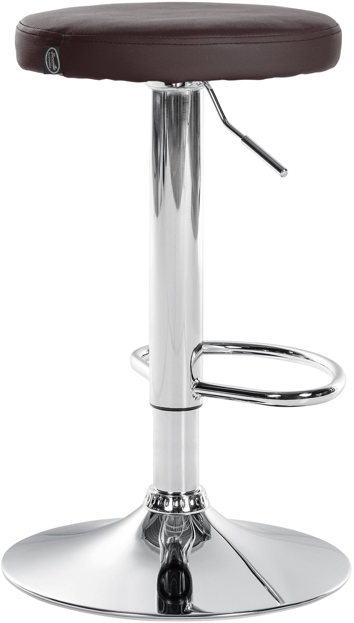 2er Set Barhocker Ponte Kunstleder chrom – Ansicht 5