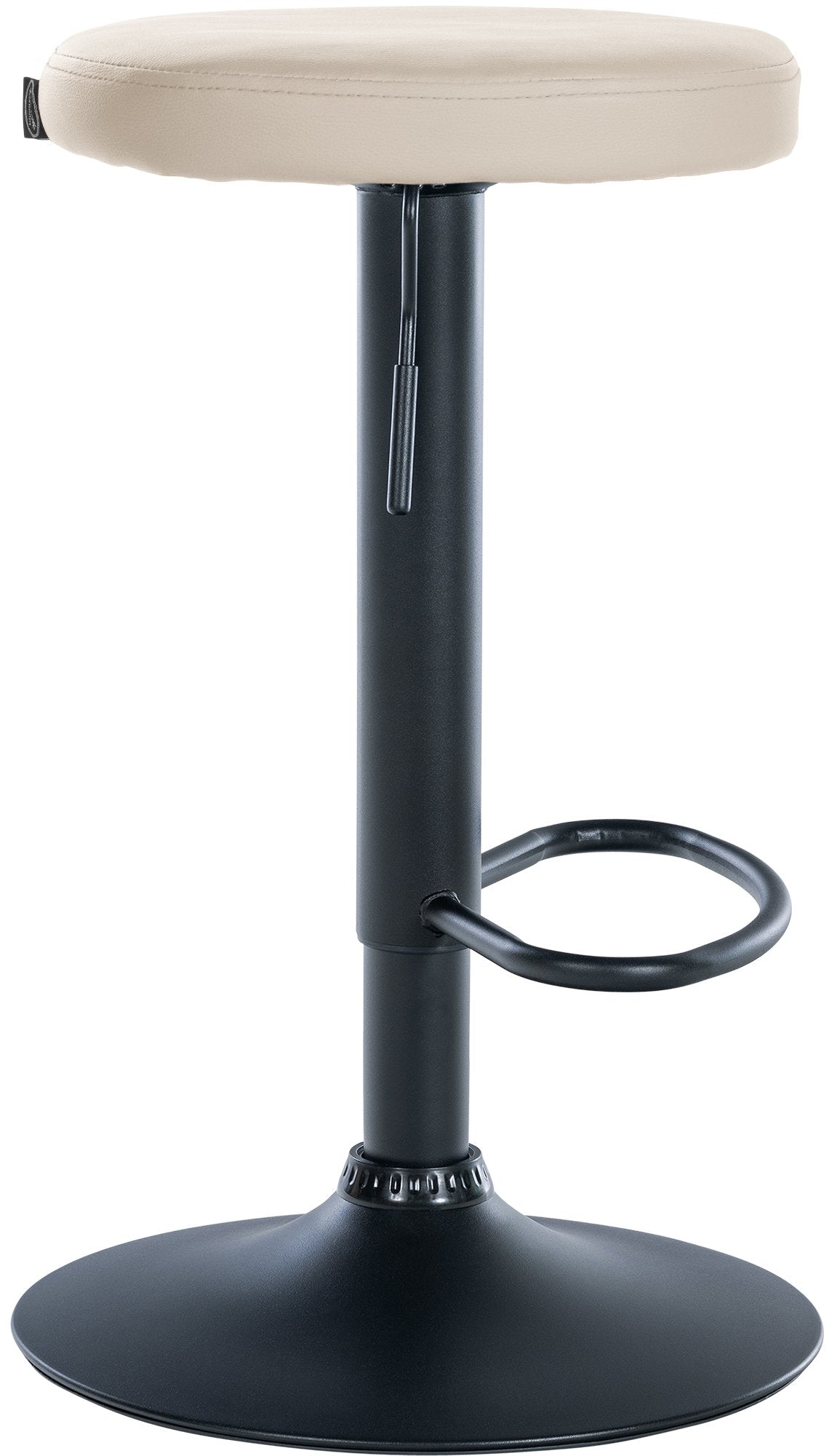 2er Set Barhocker Ponte Kunstleder schwarz – Ansicht 12