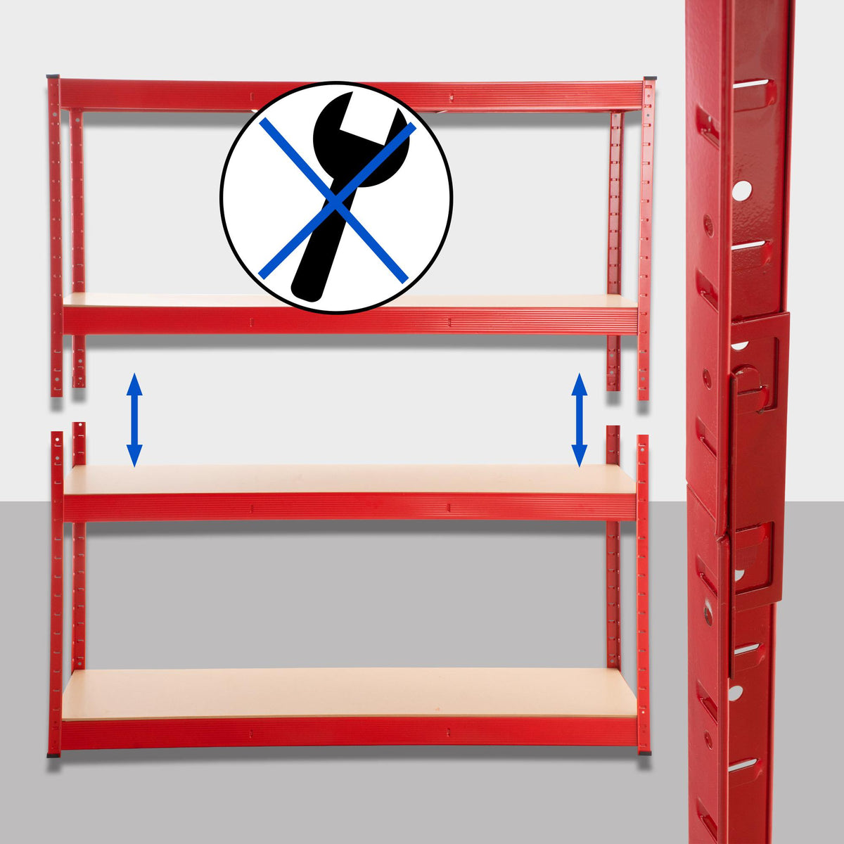 Lagerregal 160x60x180 cm – Ansicht 13