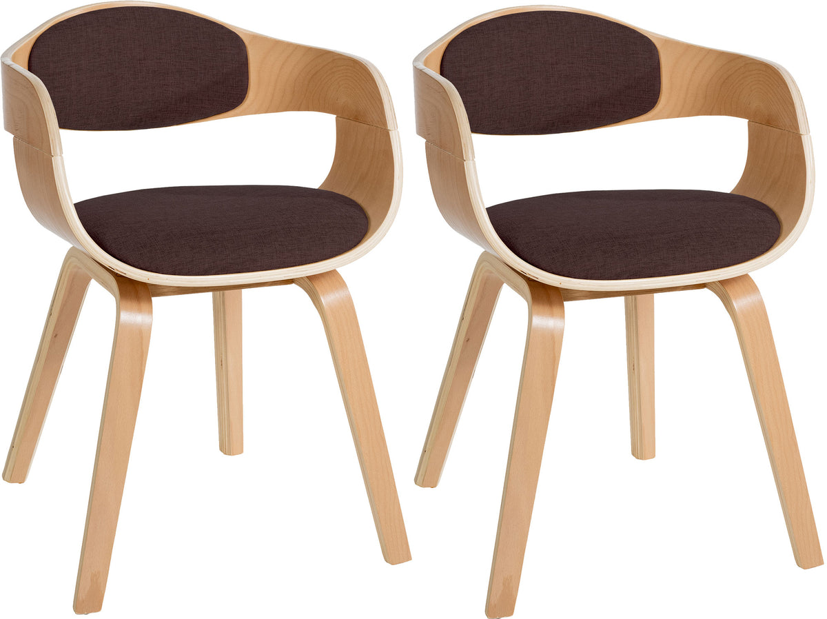 2er Set Stühle Kingston Stoff – Ansicht 19