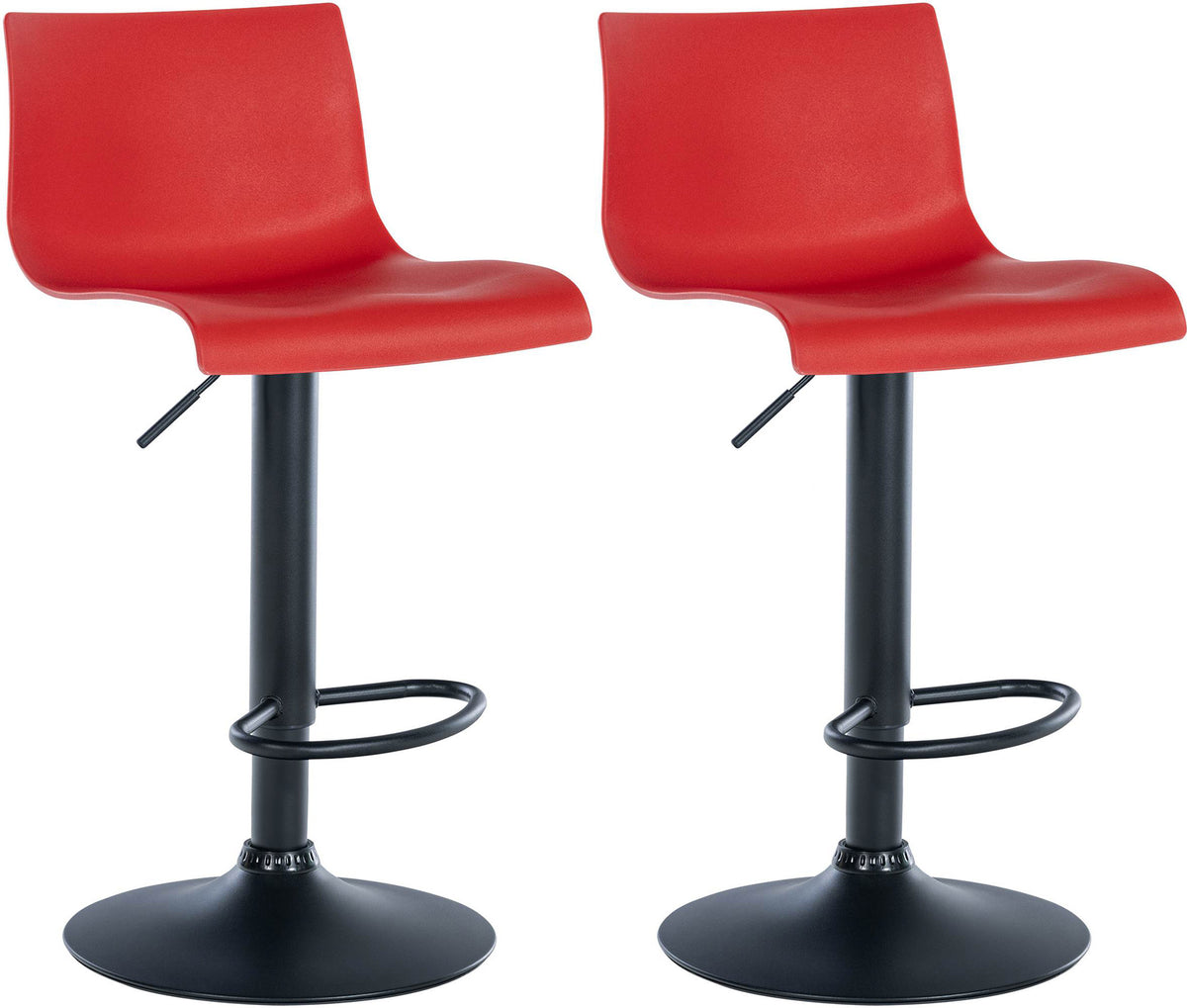 2er Set Barhocker Branford Kunststoff – Ansicht 9